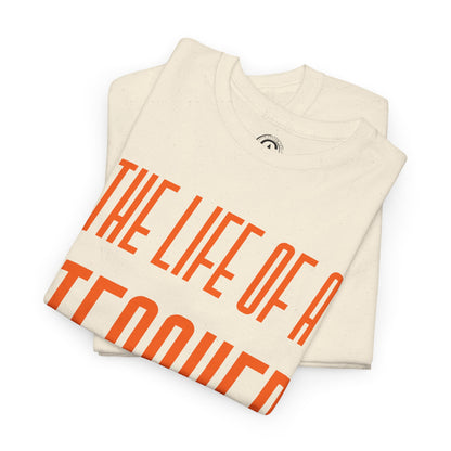 The life of a Teacher  Tee - Unisex Heavy Cotton T-Shirt, Music Teacher Gift, Music Lover Shirt, TS12 12 Swiftie