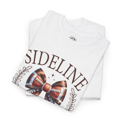 Sideline Social Club Tee, Unisex Heavy Cotton Shirt, Perfect for Game Days, Sports Fans, Casual Wear, Unique Gift Idea, Football