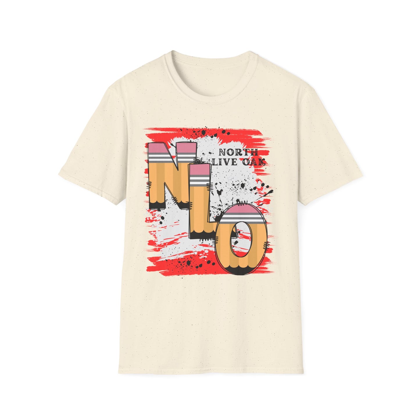 North Live Oak Pencil School, Livingston Parish on a soft tshirt