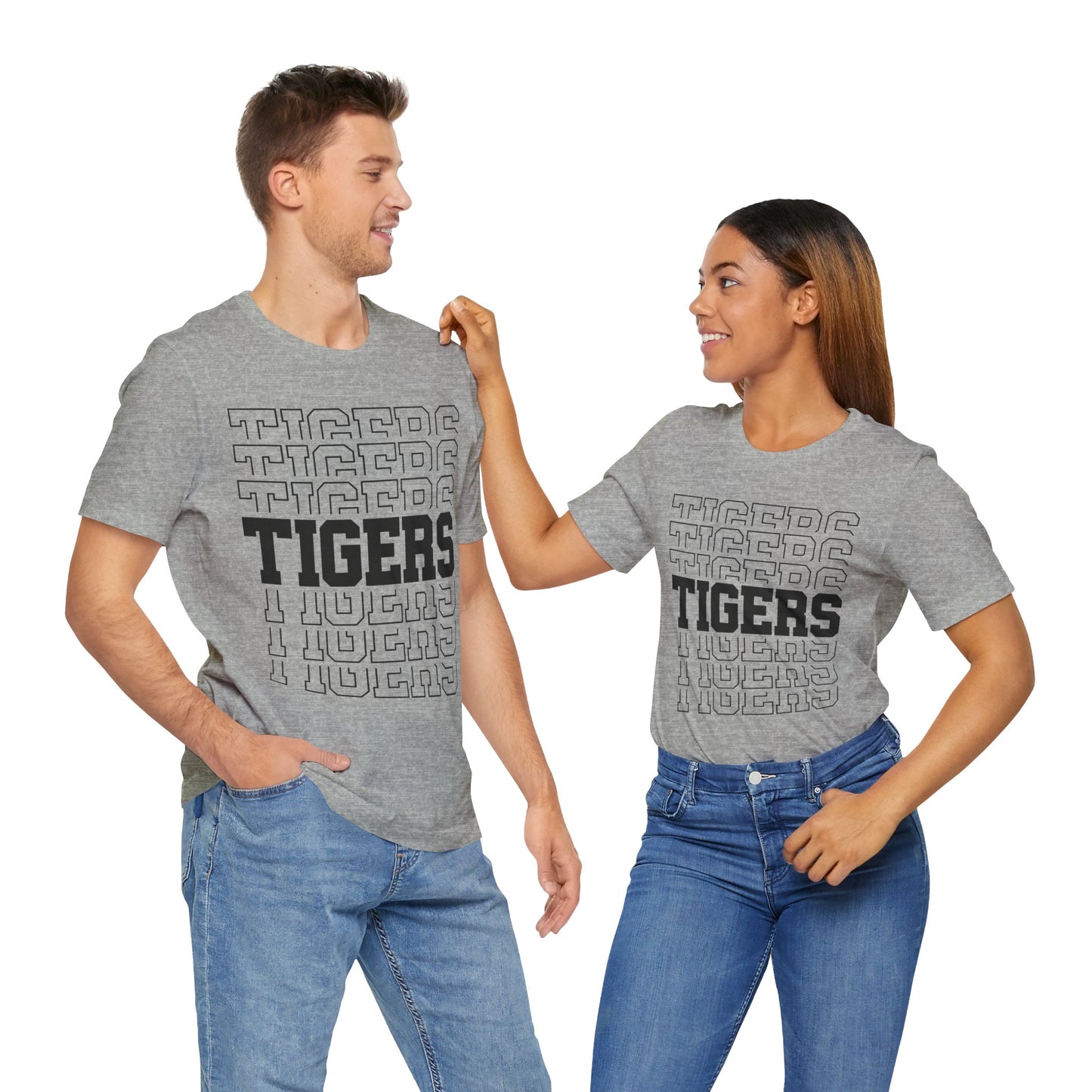 His or Hers Tigers Graphic Tee, Casual Wear, LSU, Baton Rouge