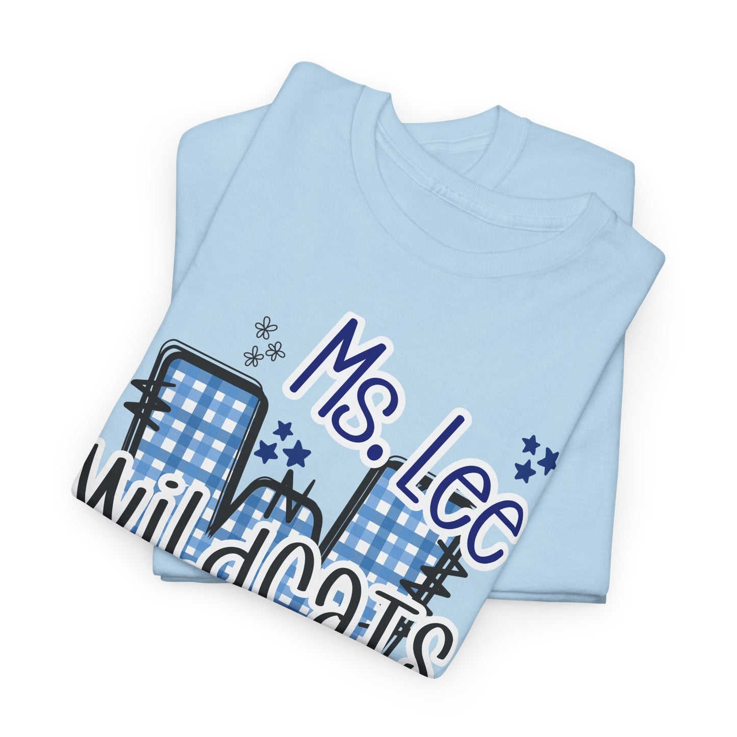 Personalized, SAMS Wildcats, Whimsical on a Unisex Tshirt, St Amant Middle School