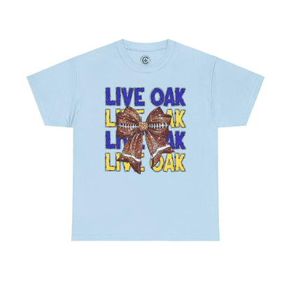 Live Oak Eagles Football Tee, Unisex Cotton Shirt, Sports Fan Apparel, Game Day Outfit, Team Spirit Clothing