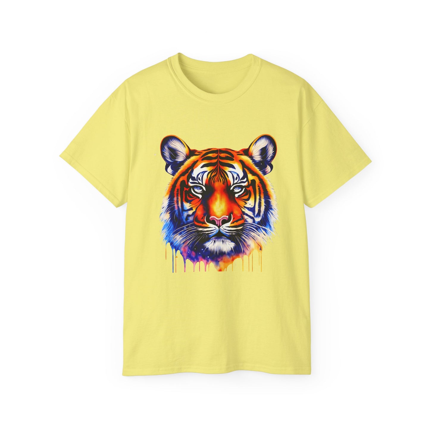 LSU Gold Day, Colorful Tiger Head Football Tee, Cute Football T-Shirt, Gift for Sports Lovers, Unique Football Apparel, Casual Everyday Wear
