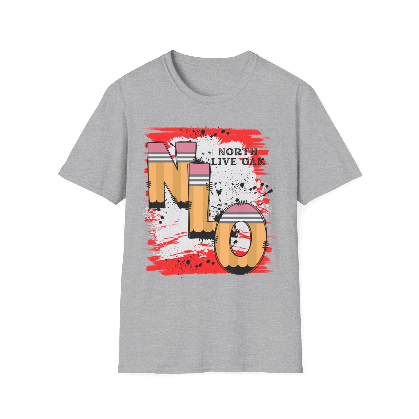 North Live Oak Pencil School, Livingston Parish on a soft tshirt