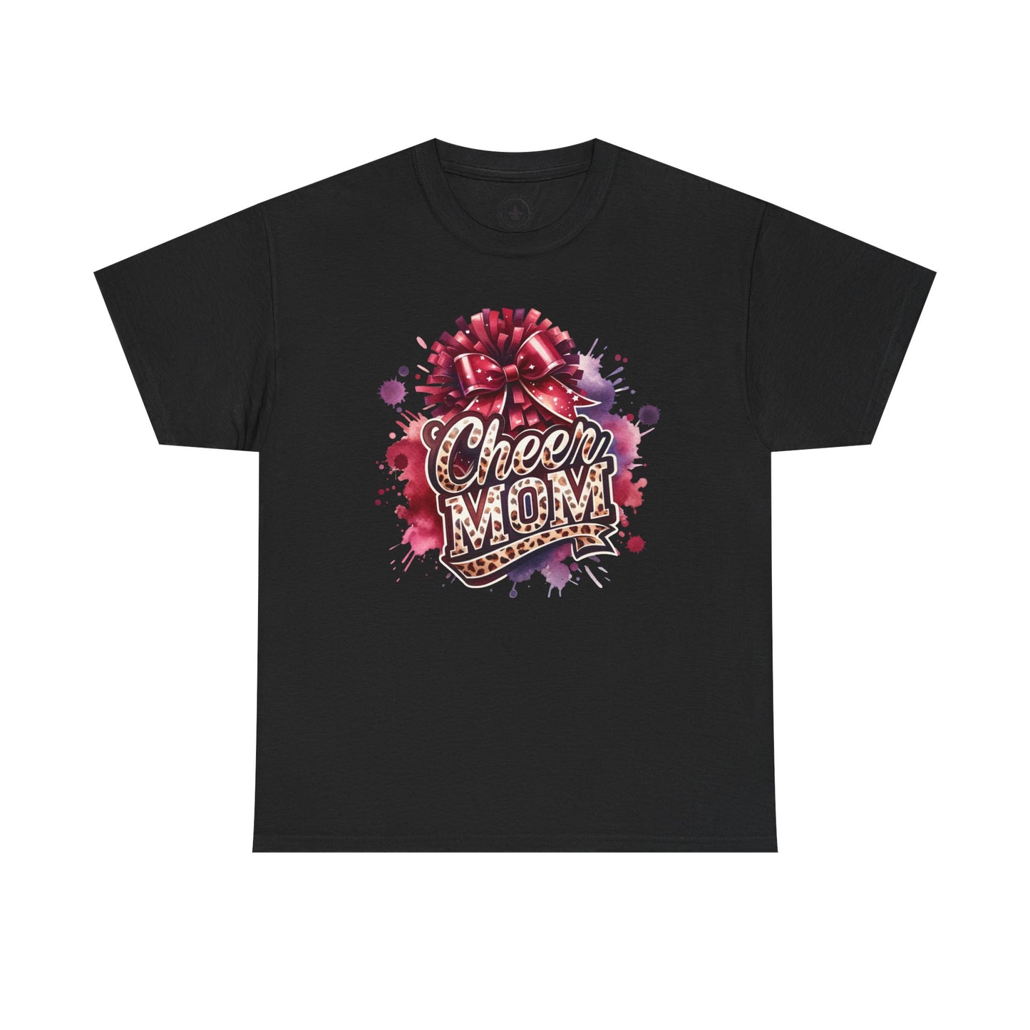 Cheer Mom Unisex Heavy Cotton Tee | Cheerleading Gift, Sports Apparel, Team Spirit Shirt, Mom T-Shirt, Game Day Outfit