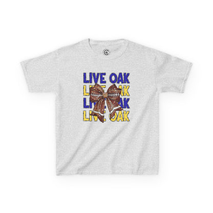 Live Oak Eagles Football Tee for Kids, Youth Sports Shirt, Fun Game Day Outfit, Birthday Gift, Team Spirit Apparel, Family Sportswear