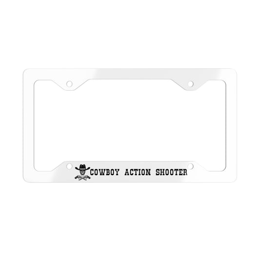 Cowboy Action Shooter License Plate Frame - Western Car Decor, Gift for Gun Enthusiasts, Road Trip Accessories, Unique Car Gift, [...]