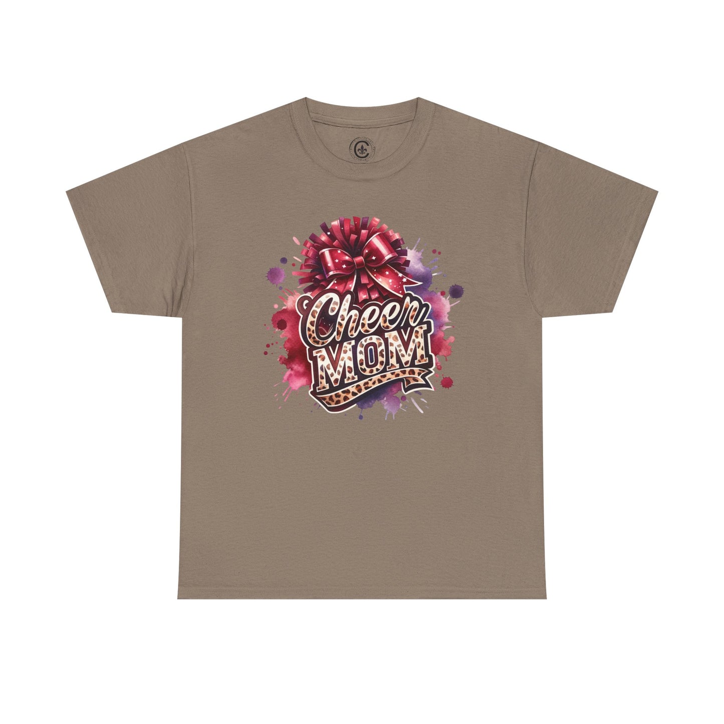 Cheer Mom Unisex Heavy Cotton Tee | Cheerleading Gift, Sports Apparel, Team Spirit Shirt, Mom T-Shirt, Game Day Outfit