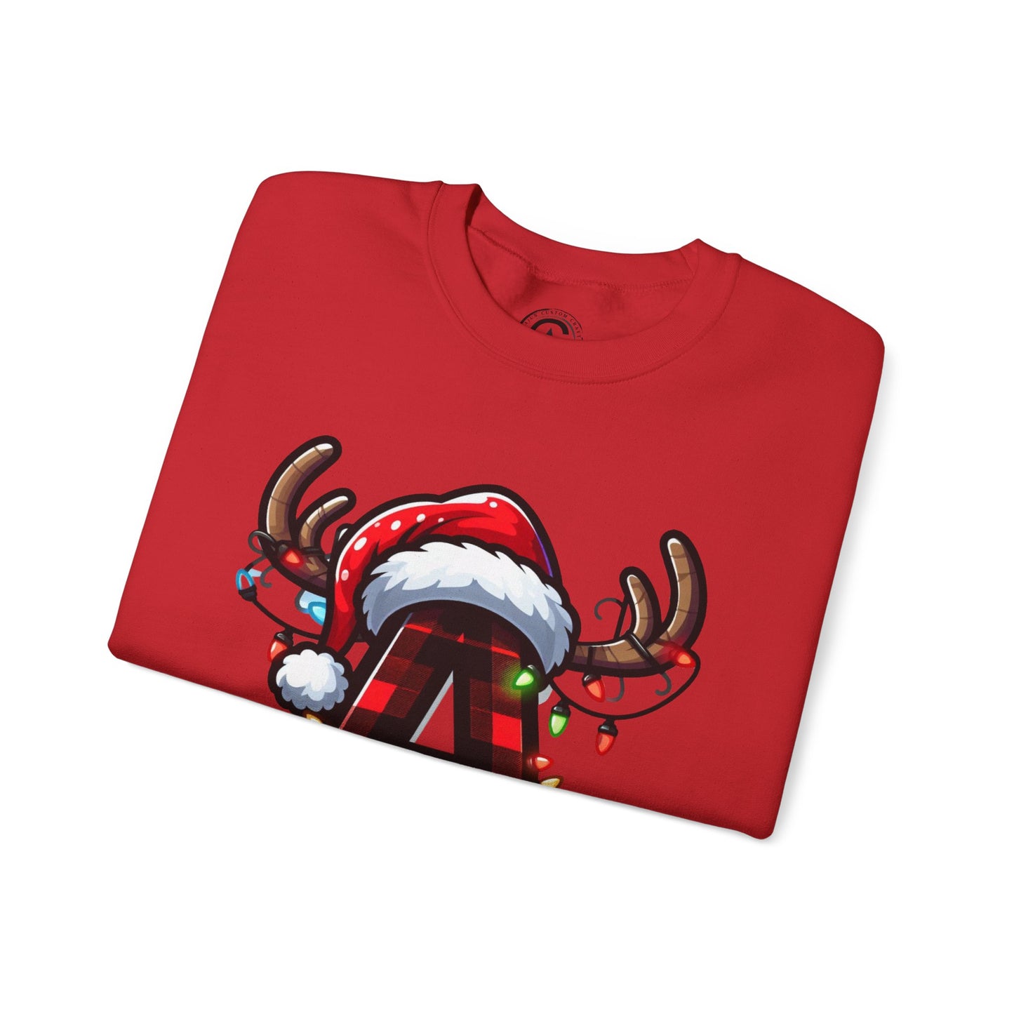 Festive Monogram A Christmas Sweatshirt, Cozy Holiday Crewneck, Personalized Gift for Him/Her, Perfect for Winter Celebrations, Family [...]
