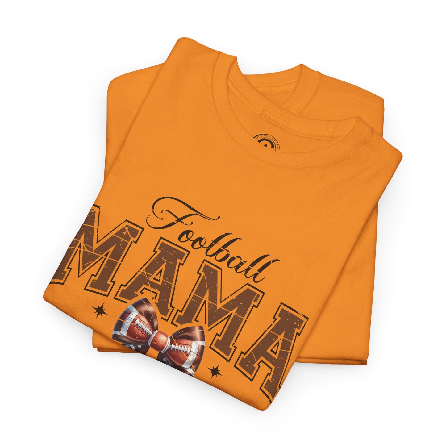 Football Mama Unisex Heavy Cotton Tee | Perfect for Game Day, Sports Events, Gifts for Moms, Casual Wear, Tailgate Parties