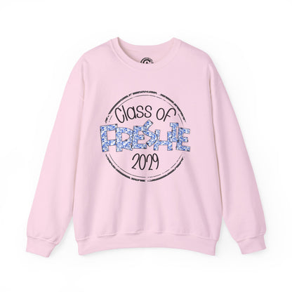 Class of 2029 Unisex Crewneck Sweatshirt, Freshman Gift, Class Sweatshirt, High School Apparel, Graduation Clothing, College Prep Fashion