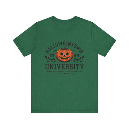 Halloween Pumpkin University Tee, spooky, fall