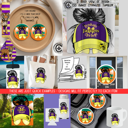 Messy Mom Bun, Cap and sunglasses, Denham Springs