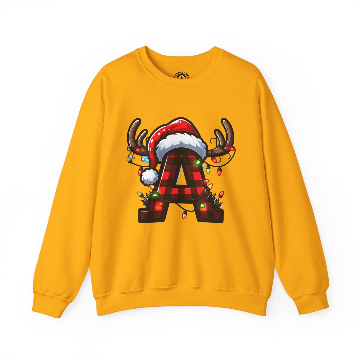 Festive Monogram A Christmas Sweatshirt, Cozy Holiday Crewneck, Personalized Gift for Him/Her, Perfect for Winter Celebrations, Family [...]
