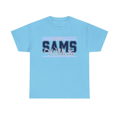 Personalized, SAMS Wildcats, St Amant Middle School, Team Spirit, Unisex Tshirt, Add your name