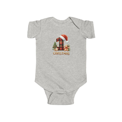Christmas Infant Bodysuit, Baby 1st, First Christmas