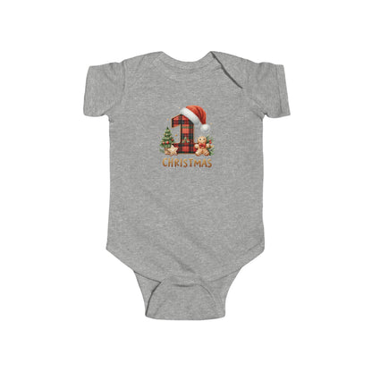 Christmas Infant Bodysuit, Baby 1st, First Christmas