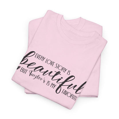 Taylor's Love Story, Beautiful Unisex Heavy Cotton Tee,
