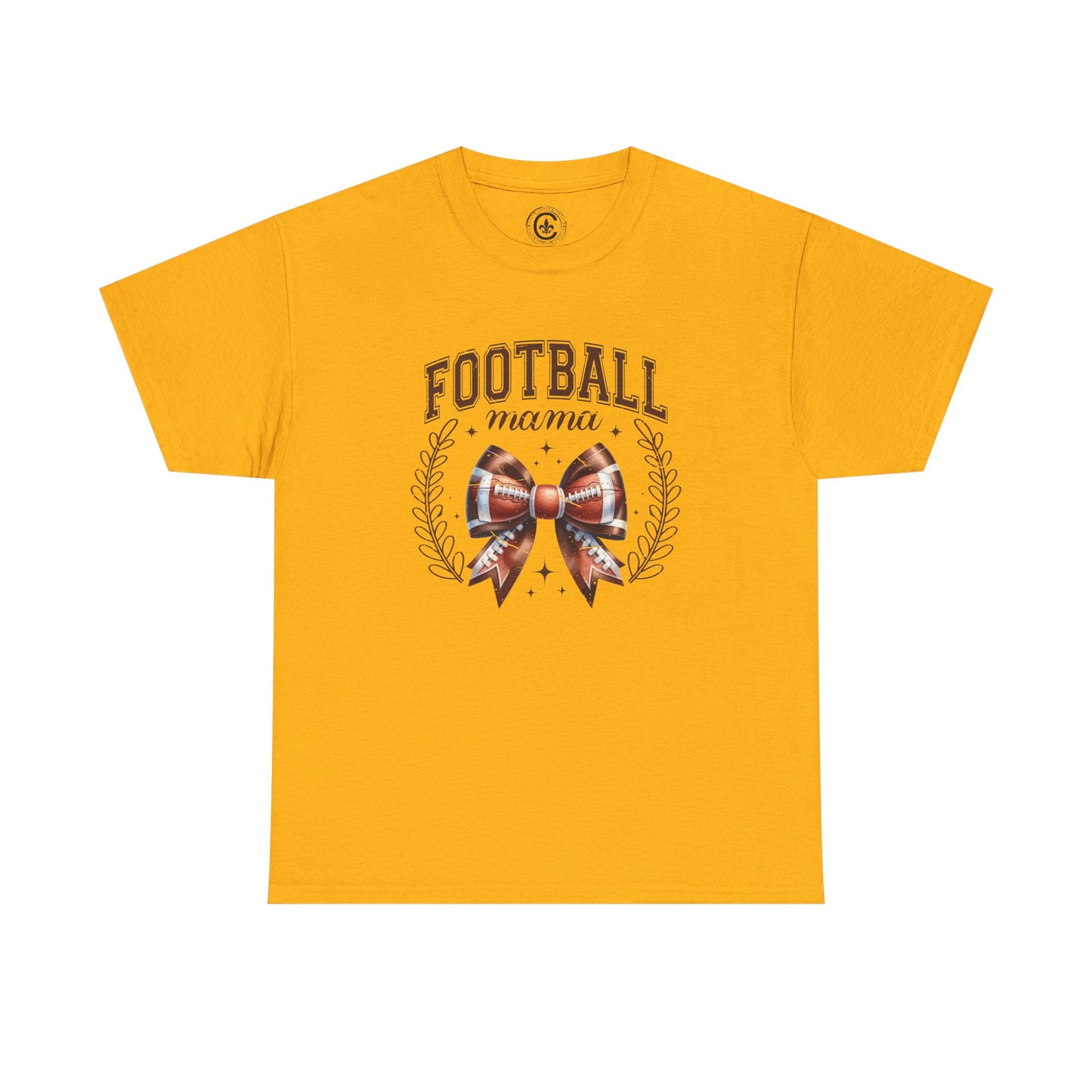 Football Mama Tee - Unisex Heavy Cotton T-Shirt, Sports Mom Gift, Game Day Apparel, Tailgate Outfit, Birthday Present