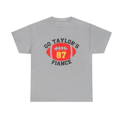 Go Taylor's Fiance, #87 Unisex Heavy Cotton Tee,