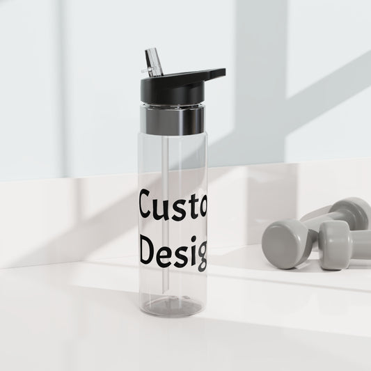 Personalized Tritan Sport Bottle, 20oz - Perfect for Fitness Lovers, Gym, Outdoor Activities, Gifts, and Promotions