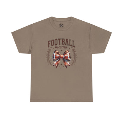Football Mama Tee - Unisex Heavy Cotton T-Shirt, Sports Mom Gift, Game Day Apparel, Tailgate Outfit, Birthday Present