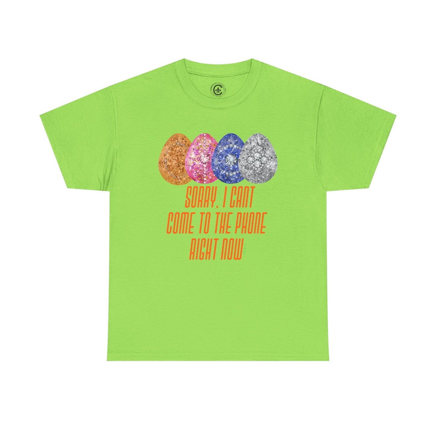 Sorry, I can't come to the phone right now, easter eggs - Unisex Heavy Cotton T-Shirt Music Lover Shirt, TS12 12 Swiftie