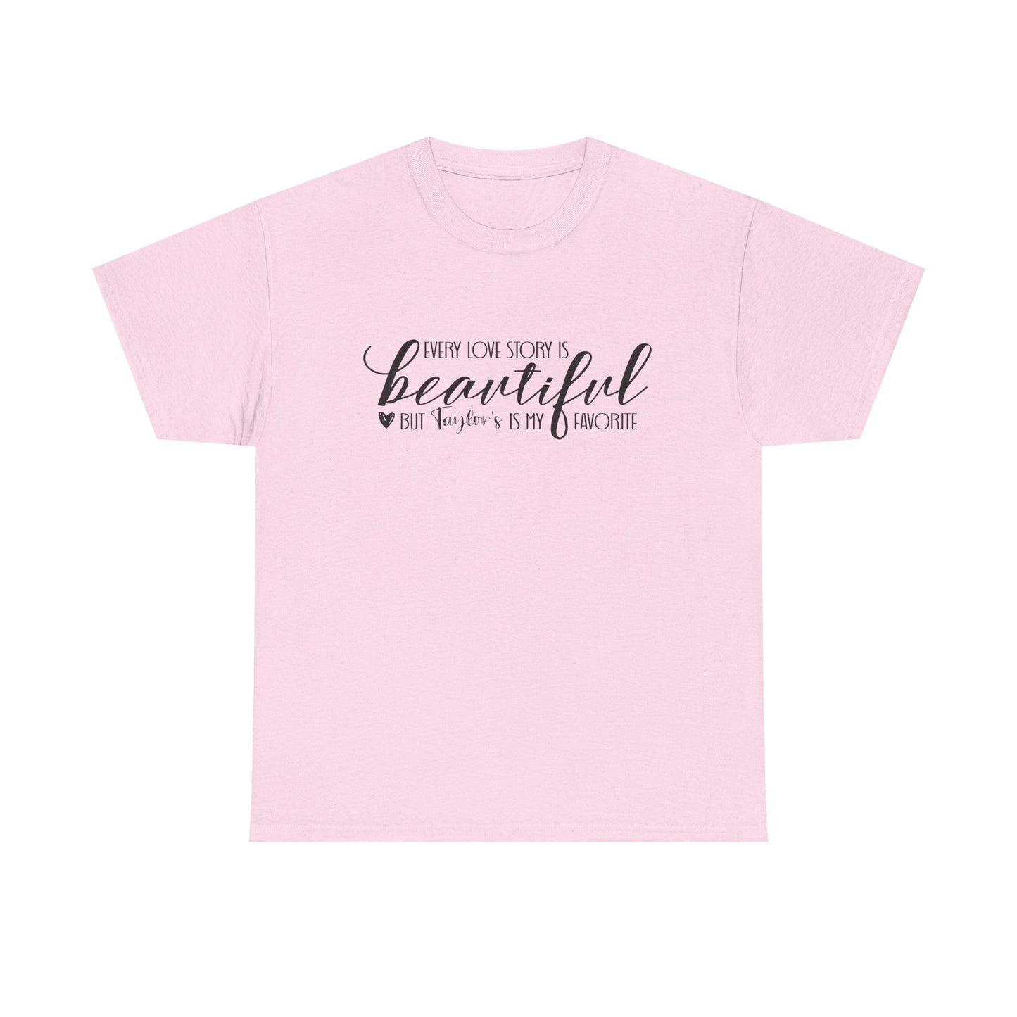 Taylor's Love Story, Beautiful Unisex Heavy Cotton Tee,