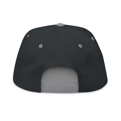 Tigers Embroidered Flat Bill Cap with 'TIGERS' Design, Trendy Snapback Hat, Sports Fan Gear, Casual Wear, Unique Gift for Him/Her