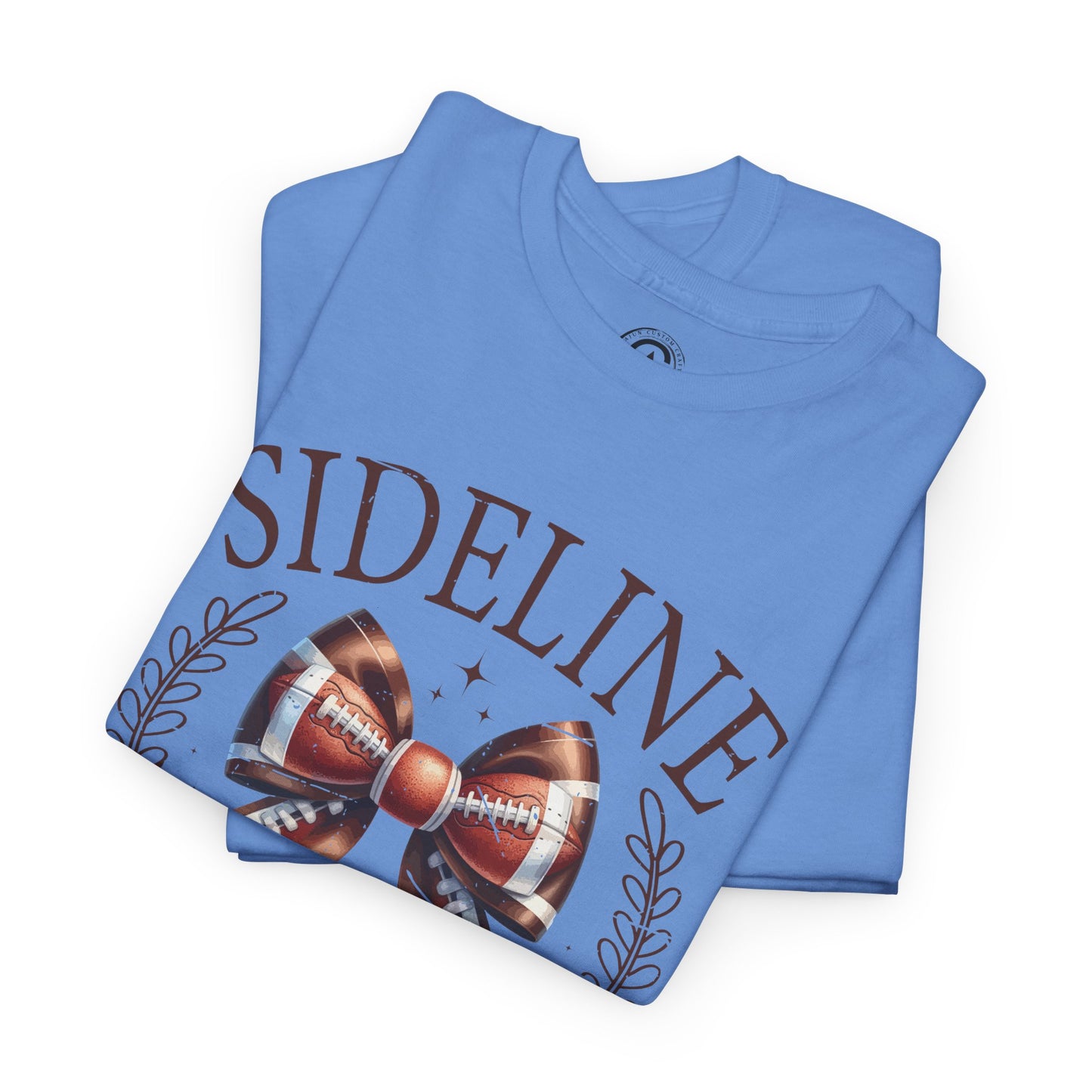Sideline Social Club Tee, Unisex Heavy Cotton Shirt, Perfect for Game Days, Sports Fans, Casual Wear, Unique Gift Idea, Football