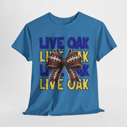 Live Oak Eagles Football Tee, Unisex Cotton Shirt, Sports Fan Apparel, Game Day Outfit, Team Spirit Clothing
