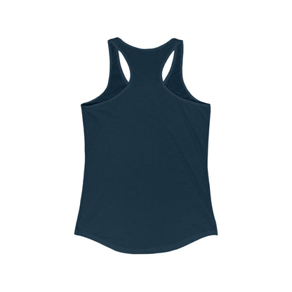 Bow with a Football Women's Racerback Tank Top, Perfect for Game Day, Sports Events, Tailgating, and Everyday Wear