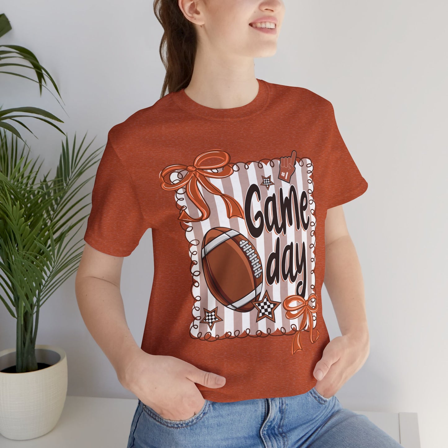 Game Day Unisex Jersey Tee - Perfect for Football Lovers, Sports Events, Tailgating, Casual Wear, Team Spirit