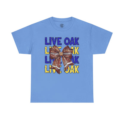 Live Oak Eagles Football Tee, Unisex Cotton Shirt, Sports Fan Apparel, Game Day Outfit, Team Spirit Clothing