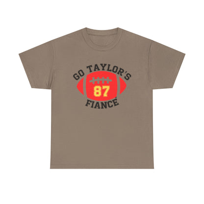 Go Taylor's Fiance, #87 Unisex Heavy Cotton Tee,