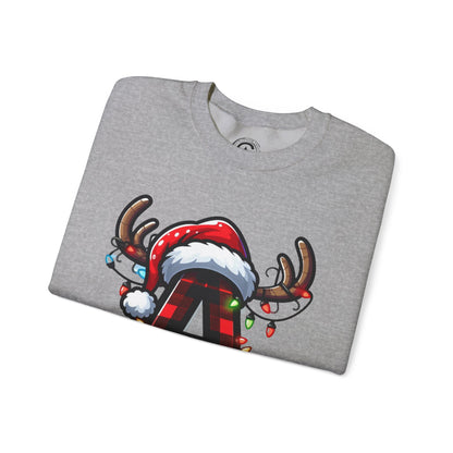 Festive Monogram A Christmas Sweatshirt, Cozy Holiday Crewneck, Personalized Gift for Him/Her, Perfect for Winter Celebrations, Family [...]