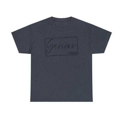 Senior 2026 Unisex Heavy Cotton Tee, Back to School Shirt, Teacher Gift, Kids Clothing, Classroom Style, Educational Apparel