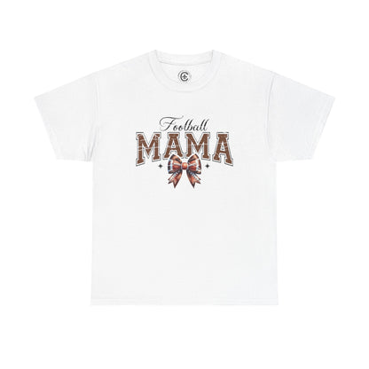 Football Mama Unisex Heavy Cotton Tee | Perfect for Game Day, Sports Events, Gifts for Moms, Casual Wear, Tailgate Parties