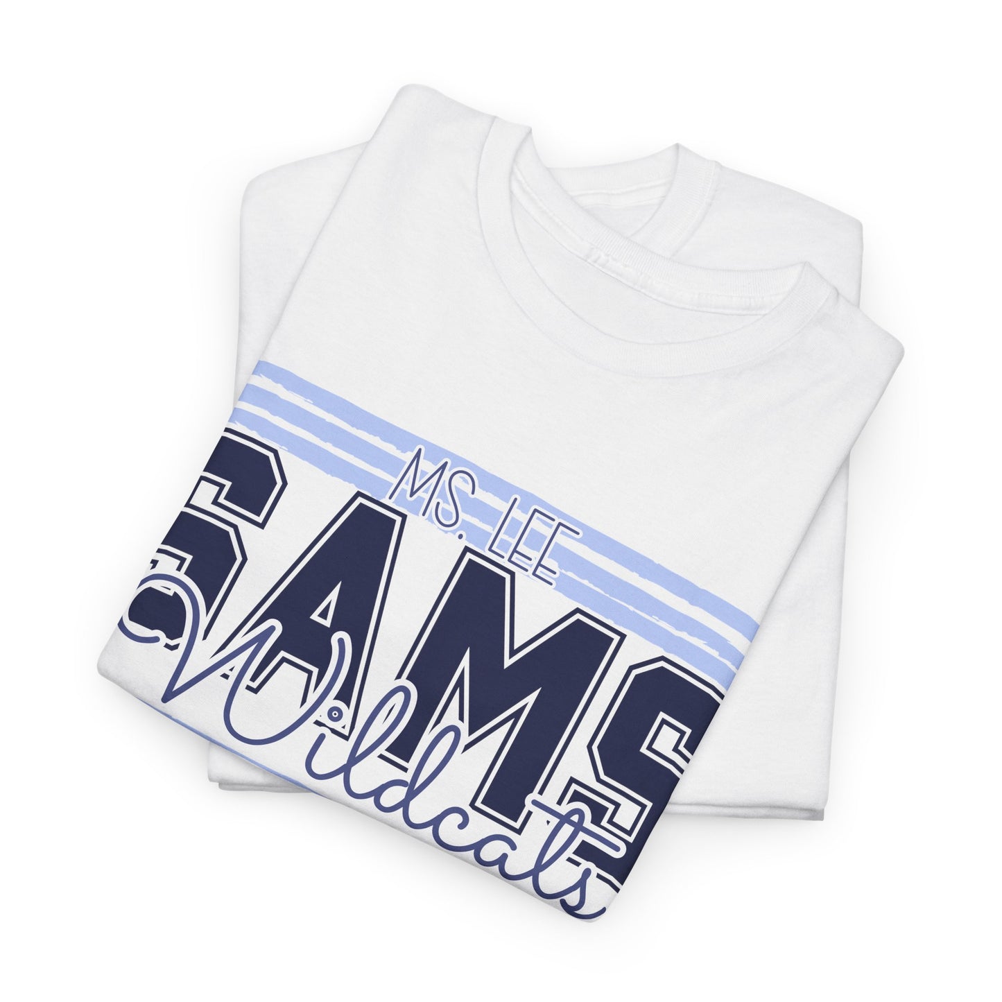 Personalized, SAMS Wildcats, St Amant Middle School, Team Spirit, Unisex Tshirt, Add your name