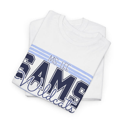 Personalized, SAMS Wildcats, St Amant Middle School, Team Spirit, Unisex Tshirt, Add your name
