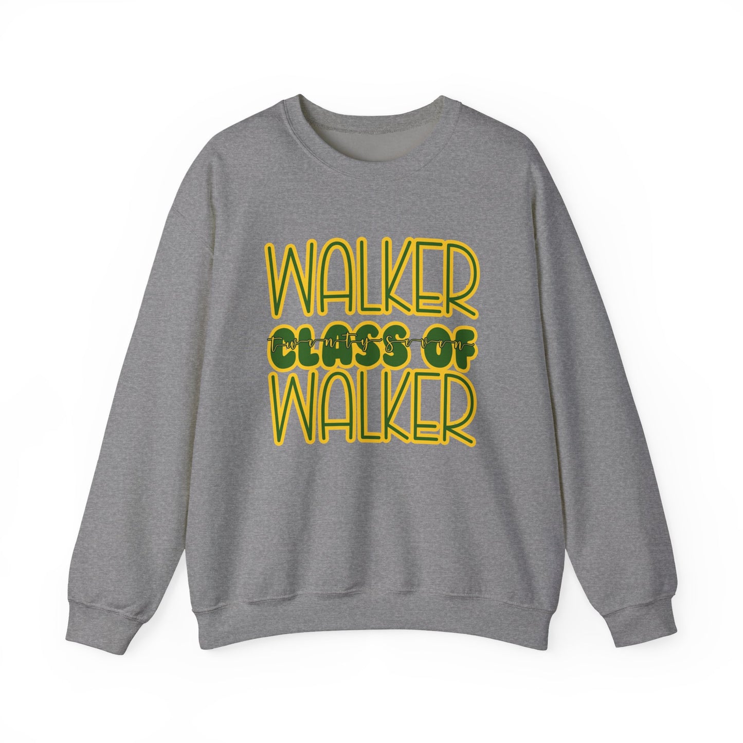 Copy of Class of 27 Crewneck Sweatshirt, Walker, Louisiana, Wildcats, Stacked Walker