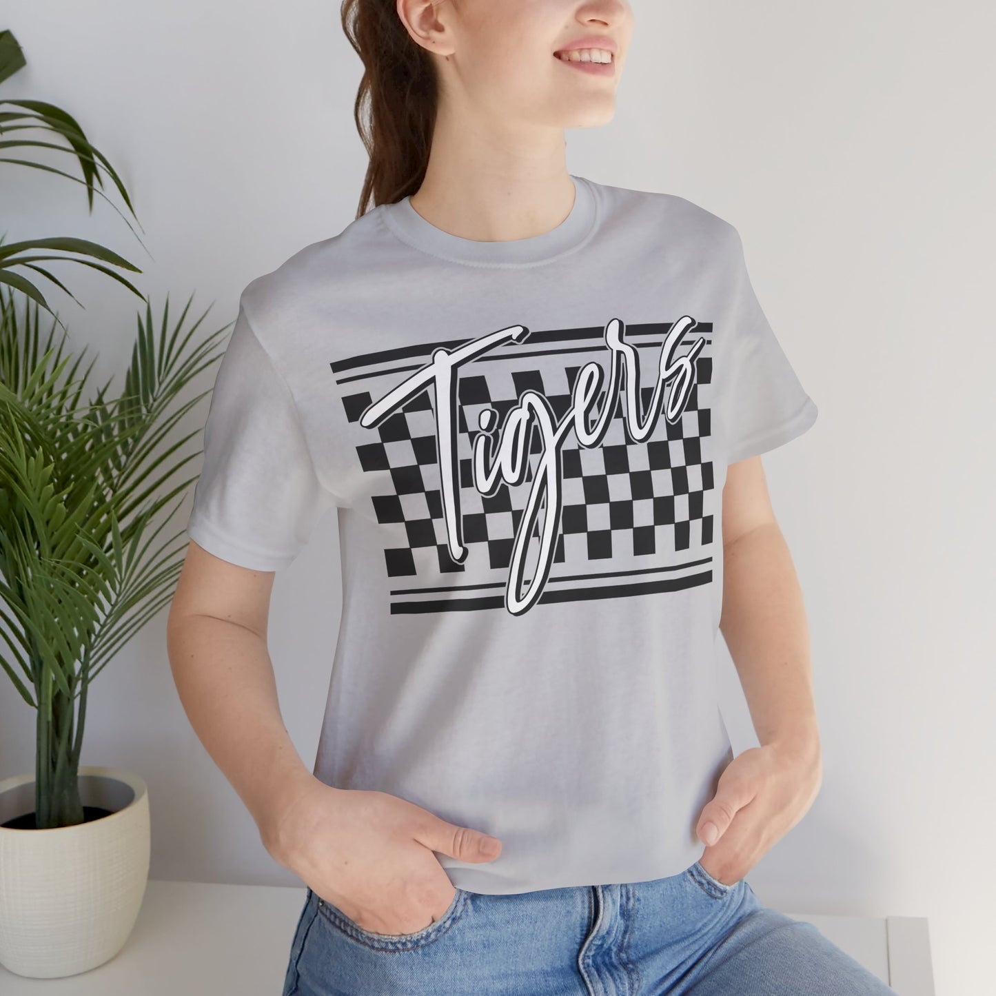 Vintage Tigers Graphic Tee, Perfect for Game Day, Casual Wear, T-Shirt Gift, Unisex Jersey Shirt, Animal Lovers Apparel