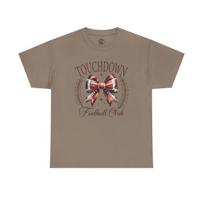Touchdown Football Club Unisex Cotton Tee - Perfect for Game Day, Sports Fans, Gifts for Coaches, Tailgating, Football Season