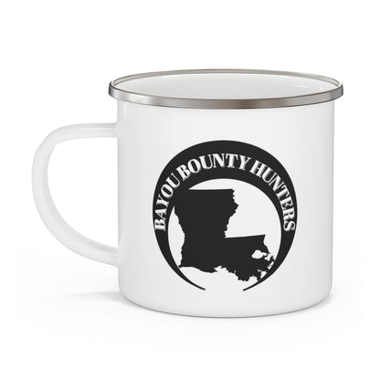 Bayou Bounty Hunters, Camping Mug, Coffee, Hiking Coffee Cup, Campfire Mug, Travel Mug, Rustic Camping Supply