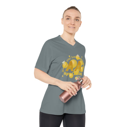 A&A, Yellow Logo on a 3rd V neck, Team365