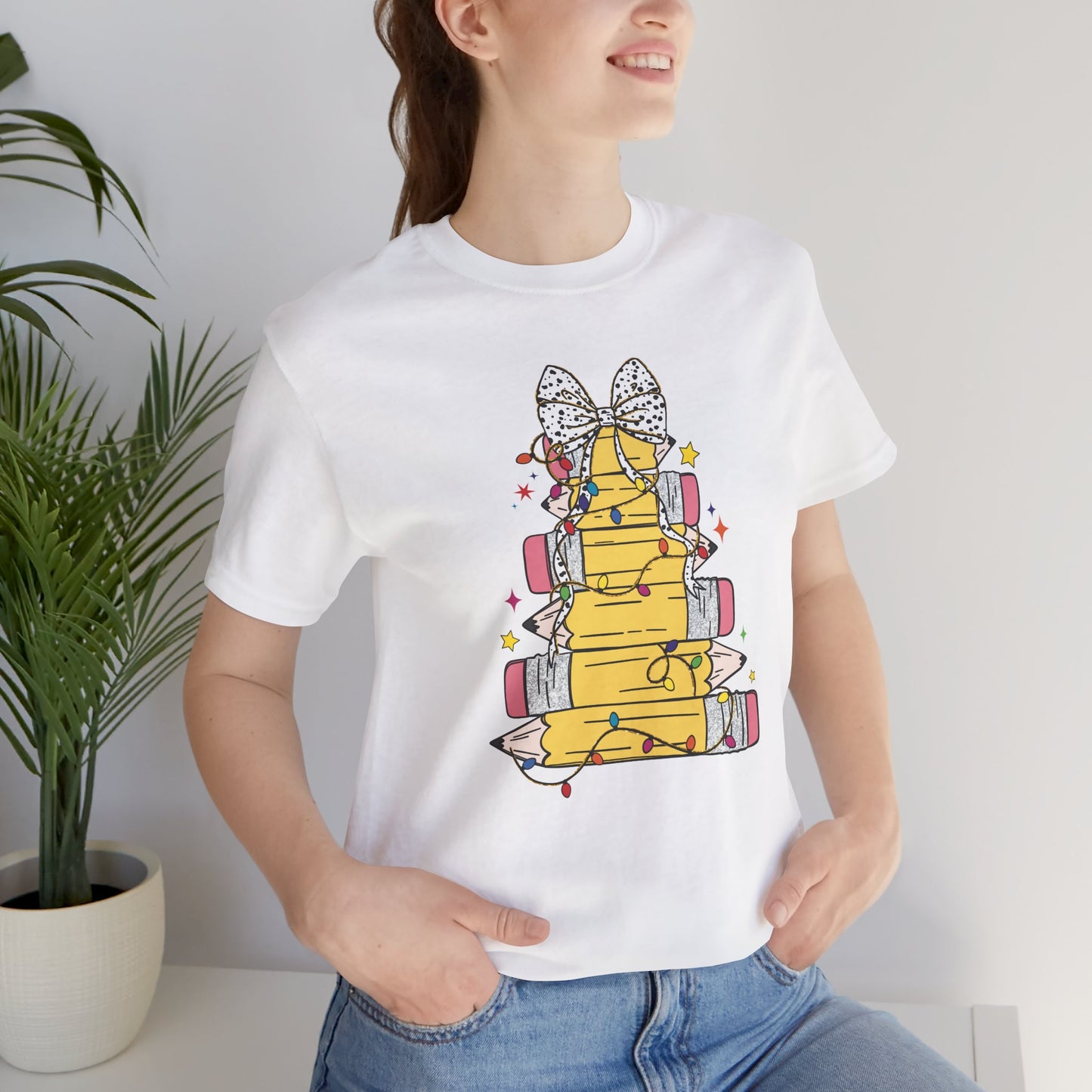 Teacher, Student, School, Pencil Christmas Tree, Educator