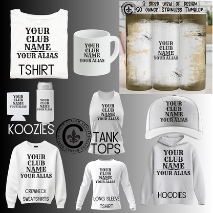 Personalized Hanging at Coyote Creek - Pre Order Items