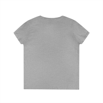 A&A, Purple Logo on a 2nd style vneck, Gildan