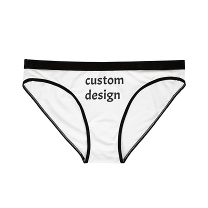 Personalized Custom Pattern Women's Underwear, Personalized Lingerie, Unique Gift Idea, Everyday Comfort, AOP Briefs