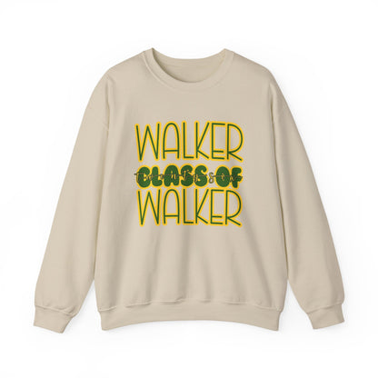 Copy of Copy of Class of 26 Crewneck Sweatshirt, Walker, Louisiana, Wildcats, Stacked Walker